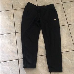 Women Adidas Medium Size12/14  Black Adidas Sweats